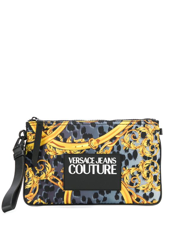 versace jeans couture clutch