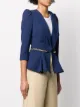 Elisabetta Franchi chain belt blazer