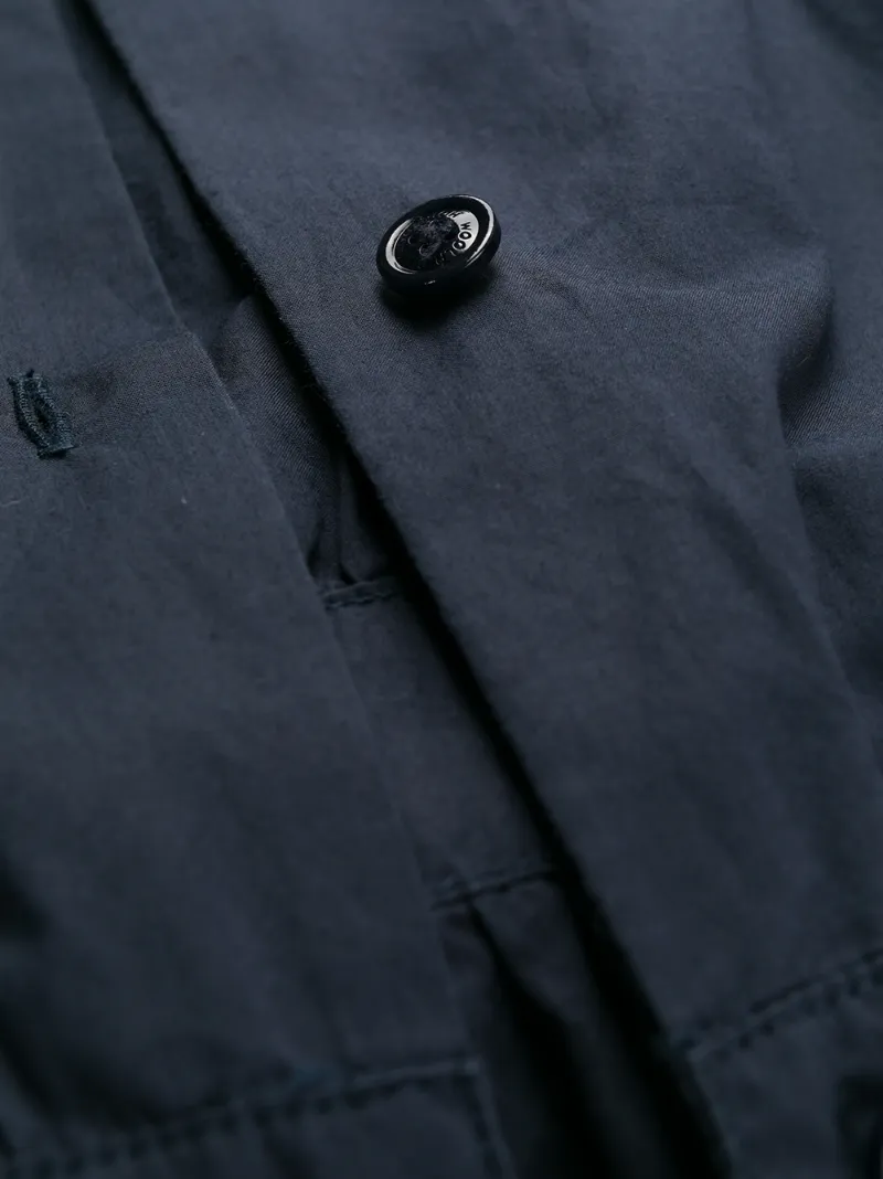 Woolrich Popeline Jumpsuit In Blue