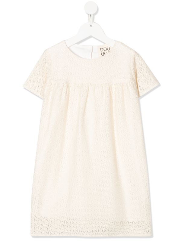 white empire line dress