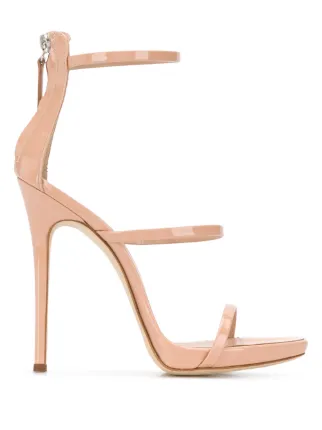 three strap heels