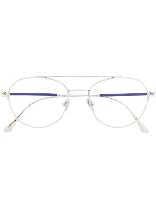 TOM FORD Eyewear Occhiali Tondi Con Doppio Ponte - Farfetch
