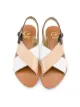 Gallucci Kids color-block strap sandals