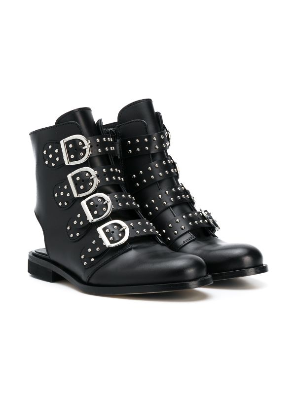 boohoo studded boots