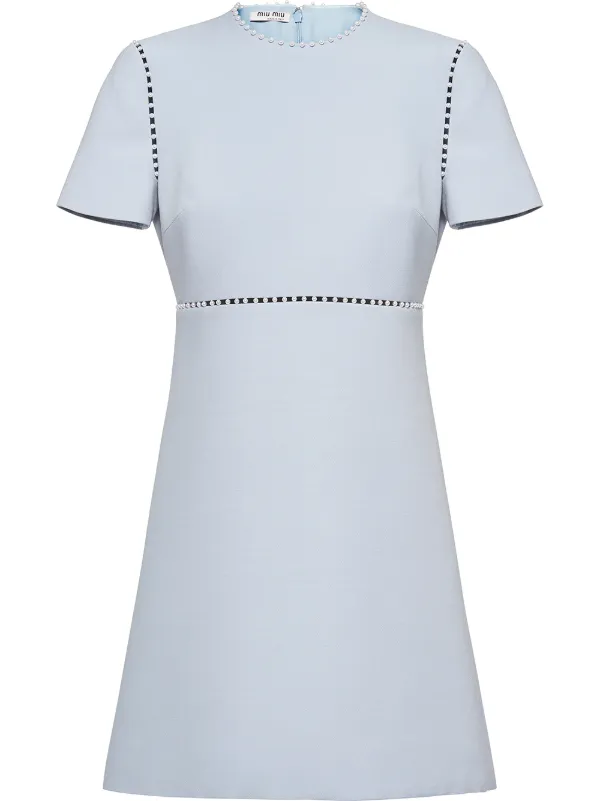 miu miu blue dress