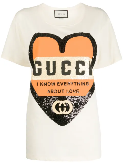 orange gucci shirt