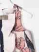 Hucklebones London فستان جاكار قصير بزهور