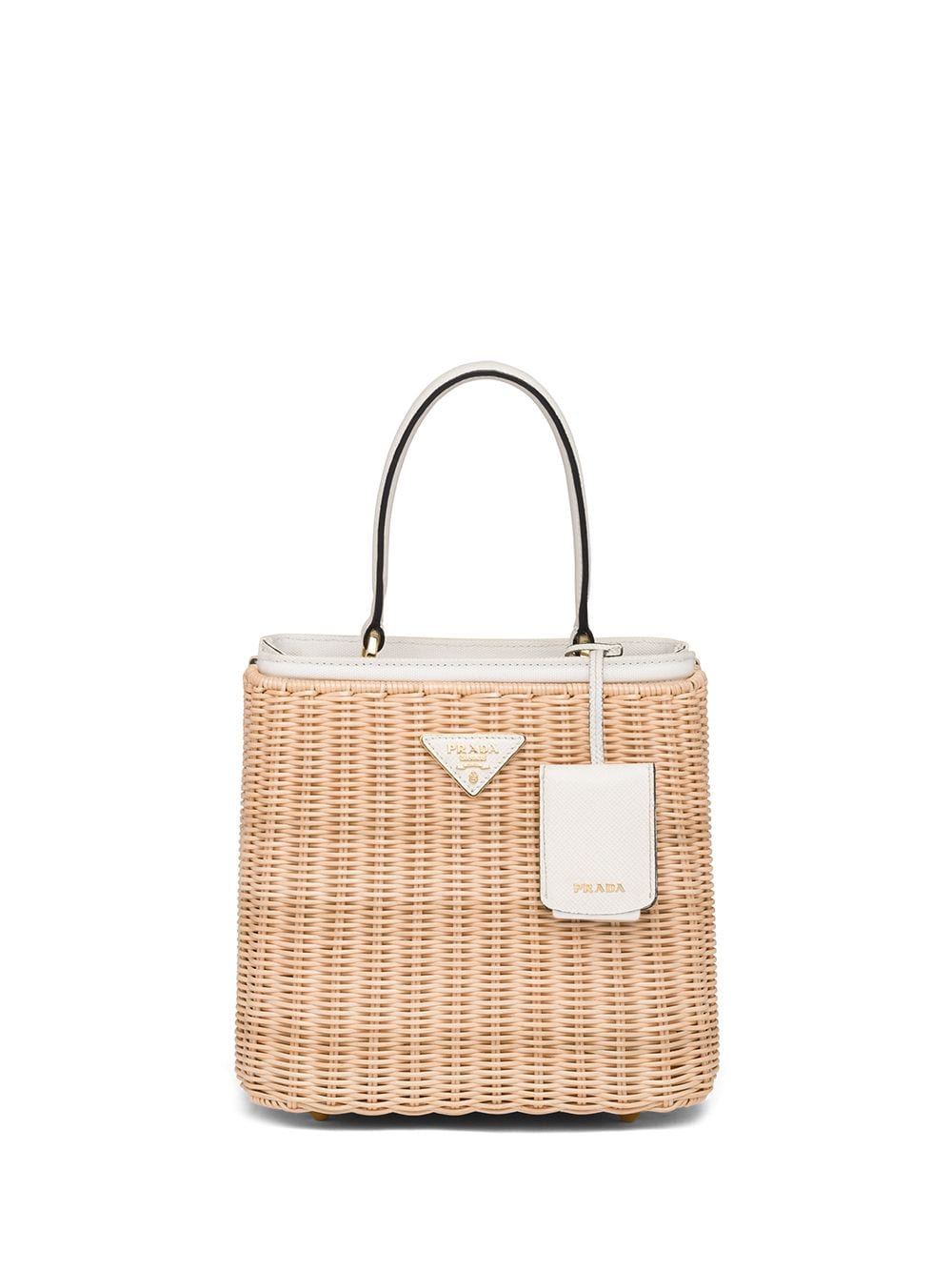 Prada Wicker And Canvas Basket Bag  Bags, Wicker bags, Bags designer  fashion