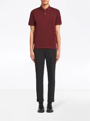 prada red polo