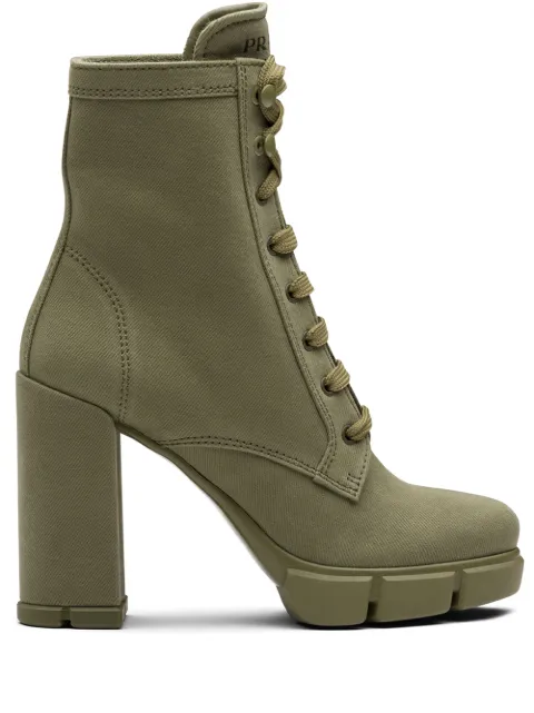 prada denim boots