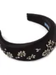 Prada crystal appliqués headband