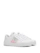 Image 2 of Prada printed logo calf leather sneakers