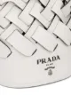 Prada woven bucket bag