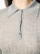 Image 1 of Prada ribbed knitted polo shirt