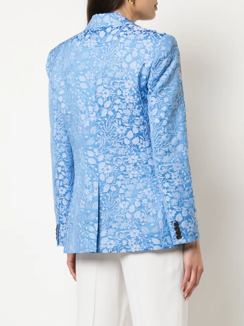 ROSIE ASSOULIN FLORAL JACQUARD BLAZER