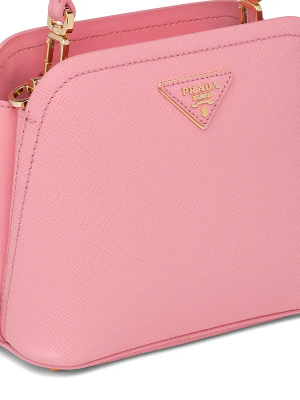 Prada Prada Matin e Micro Saffiano Leather Bag Farfetch