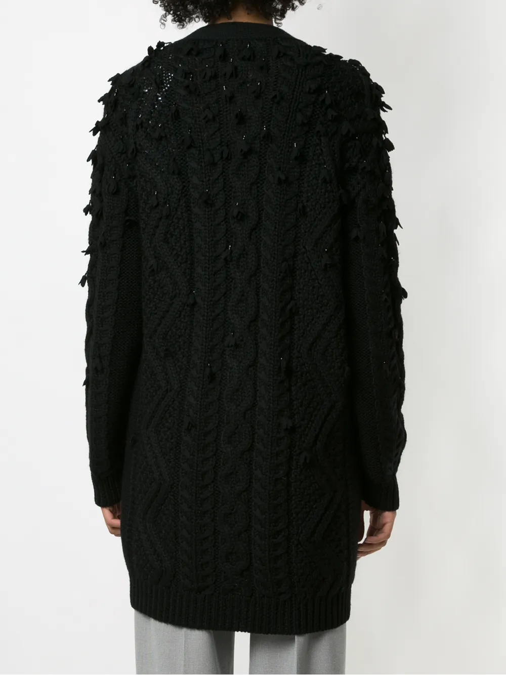 Valentino Garavani Oversized vest Zwart