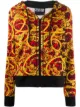 Image 1 of Versace Jeans Couture Baroque leopard print hoodie