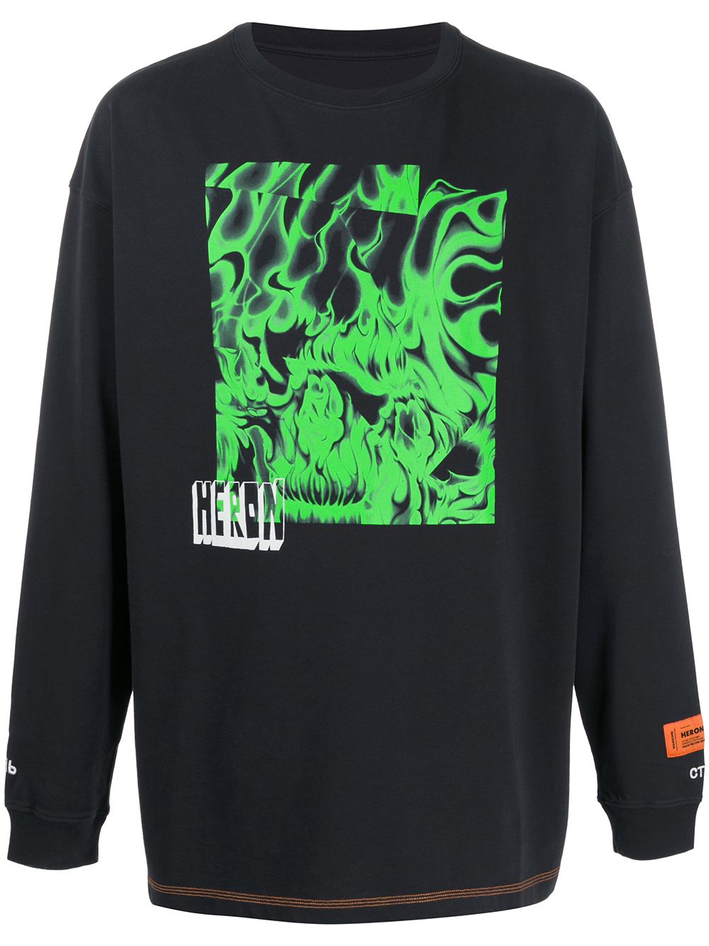 фото Heron preston skull print t-shirt