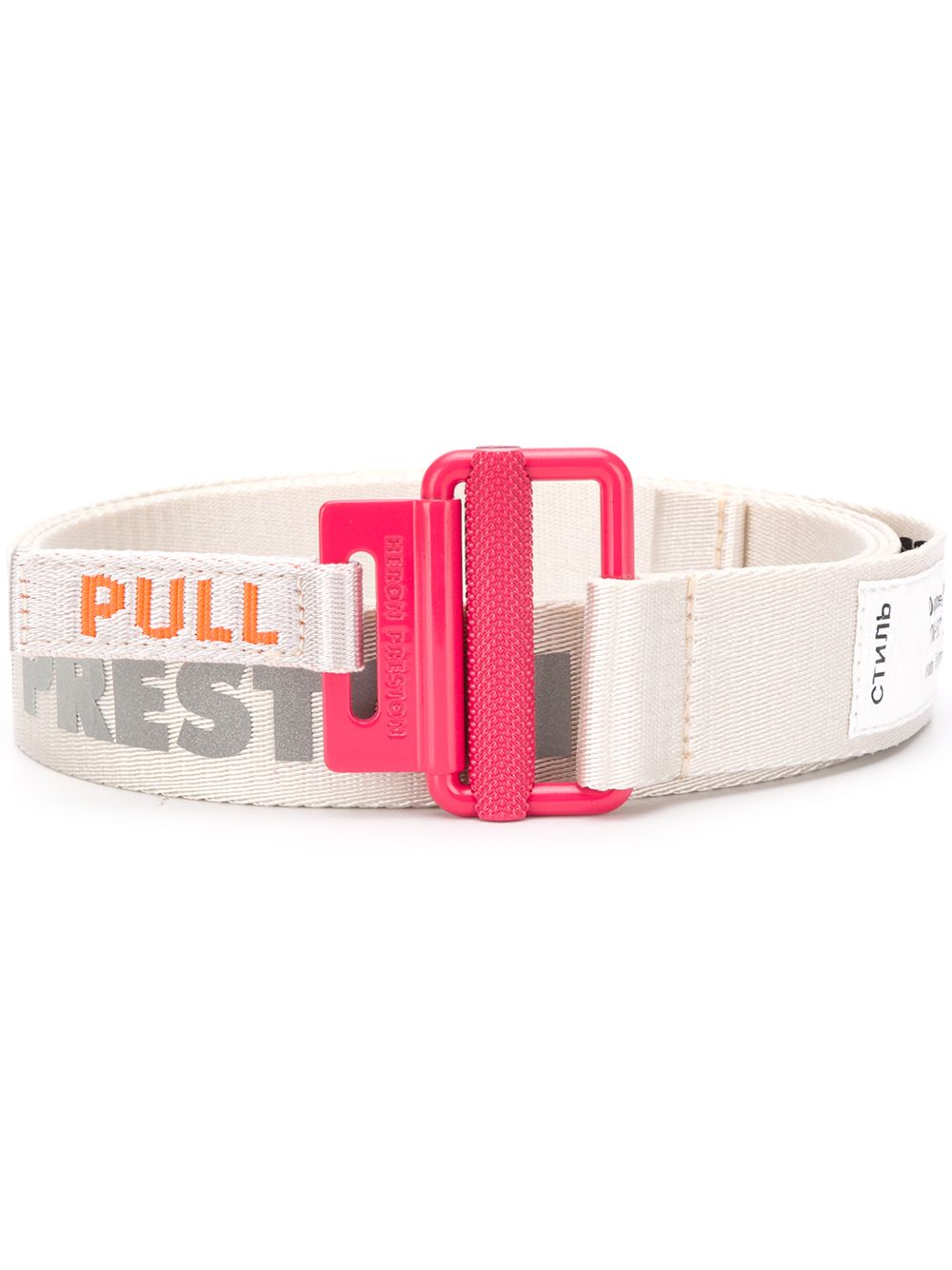 фото Heron preston pull tab belt