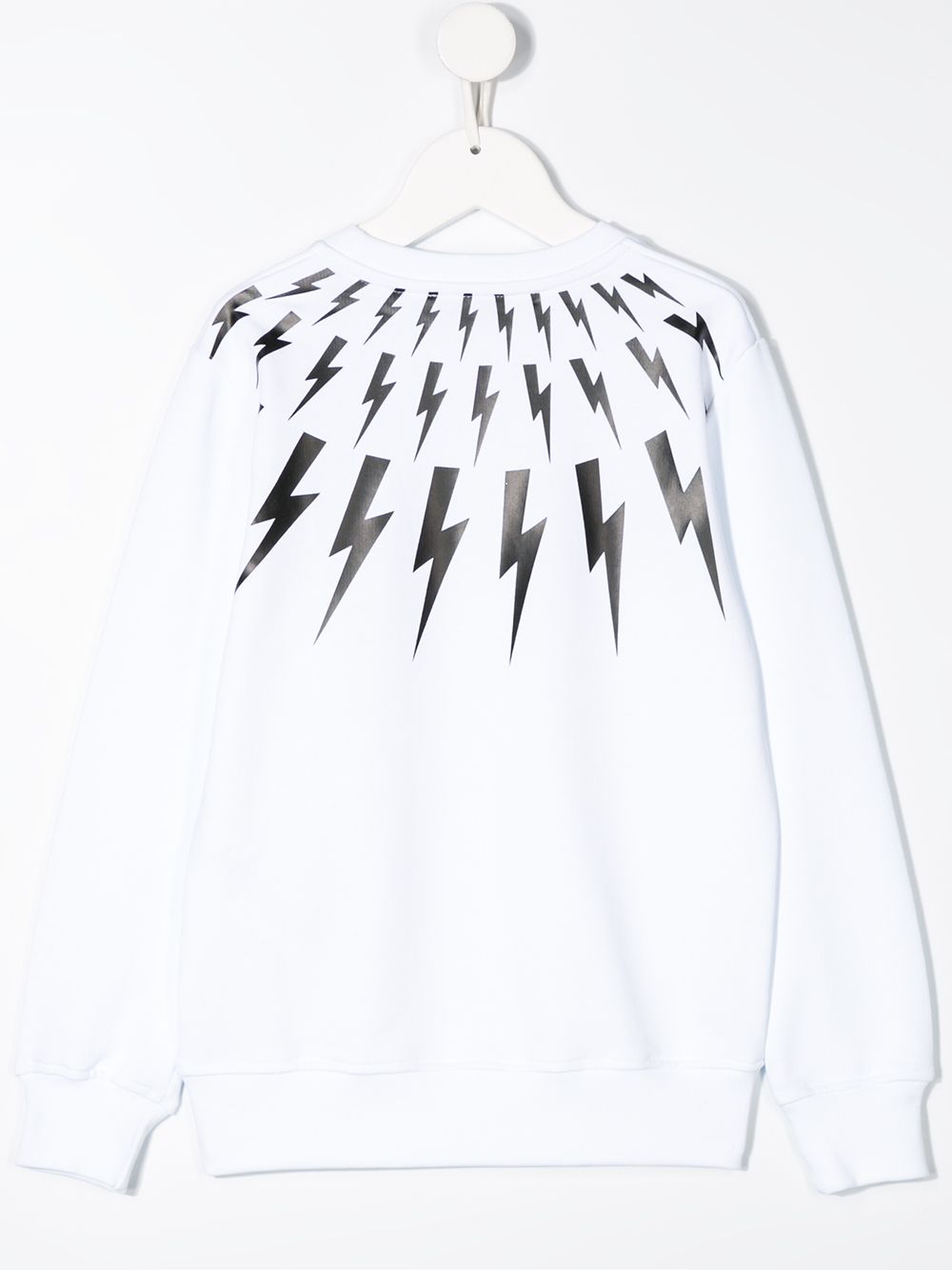 фото Neil barrett kids lightning bolt sweater