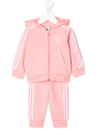 baby pink adidas tracksuit