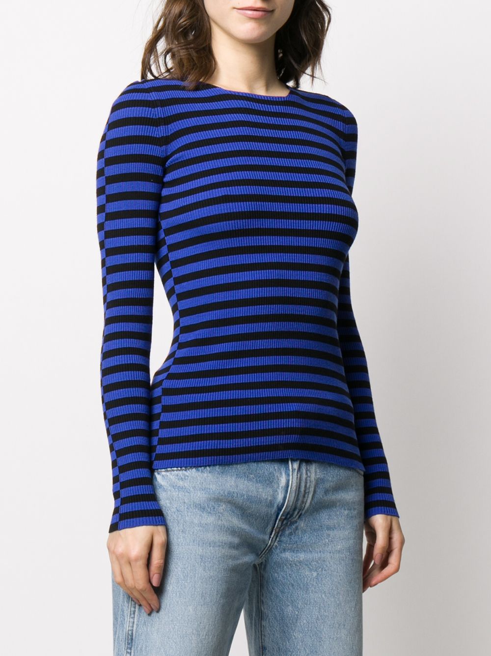 фото Semicouture ribbed knit striped jumper