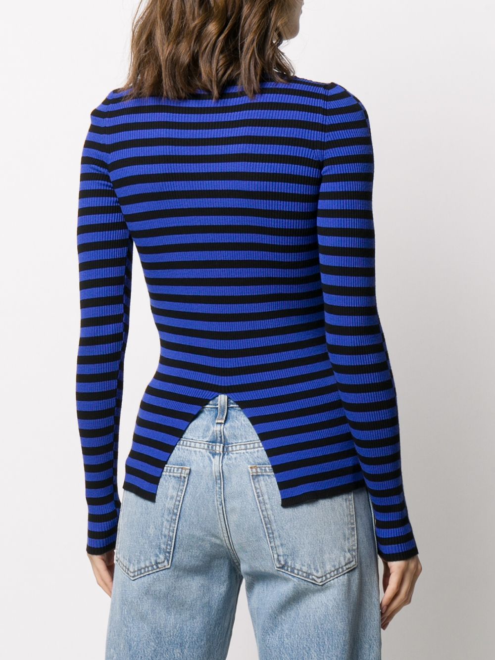 фото Semicouture ribbed knit striped jumper