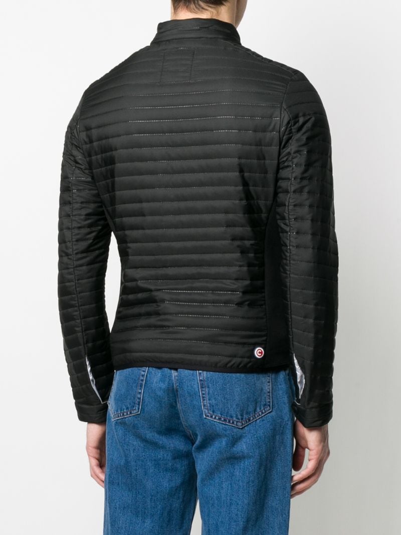 Shop Colmar Fitted Padded Jacket In Black