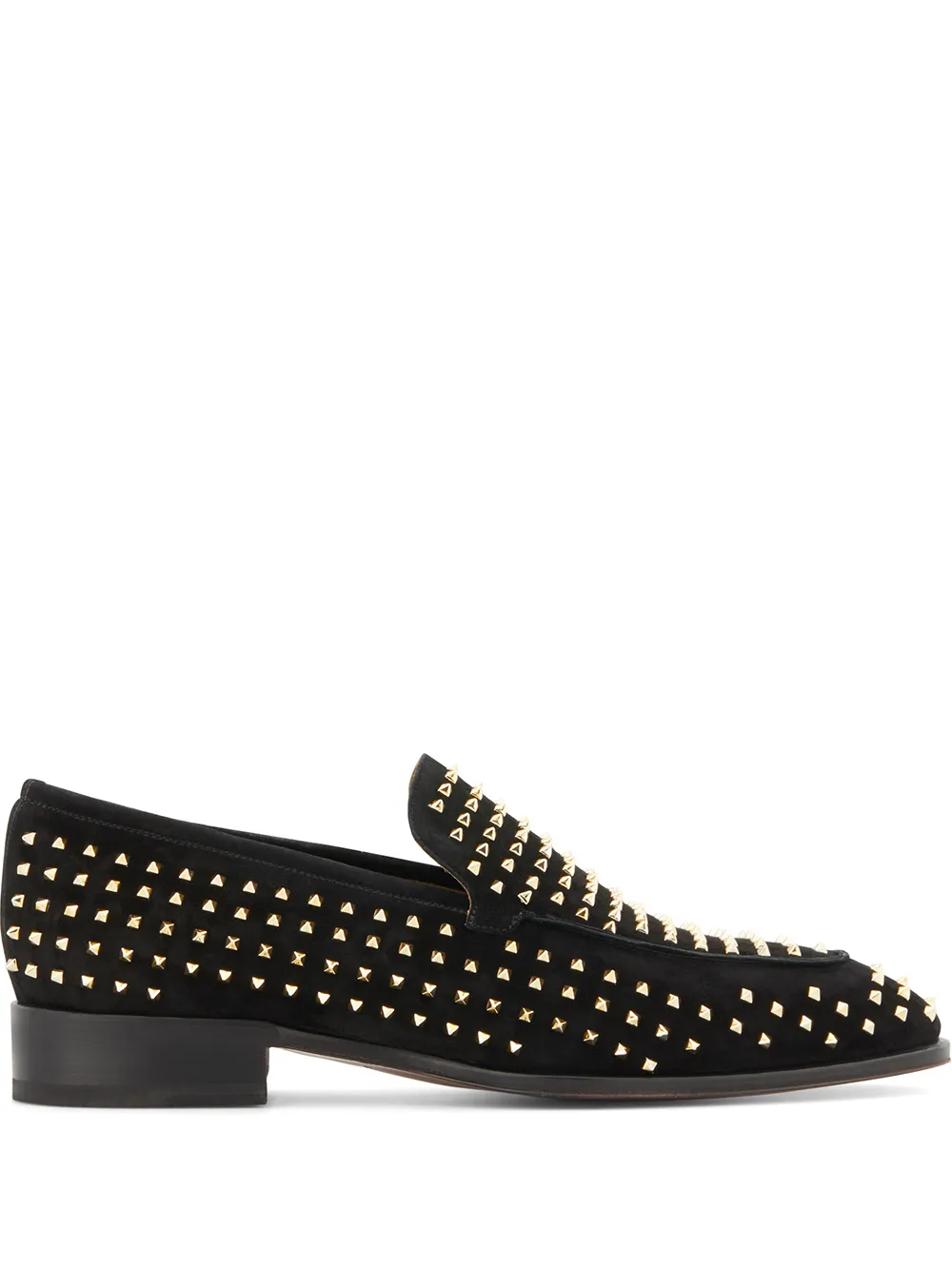 Giuseppe Zanotti studded loafers Black