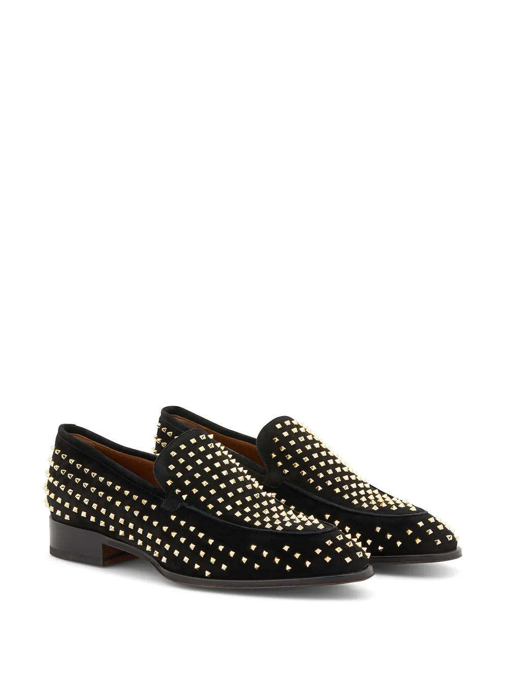 Giuseppe Zanotti studded loafers Black