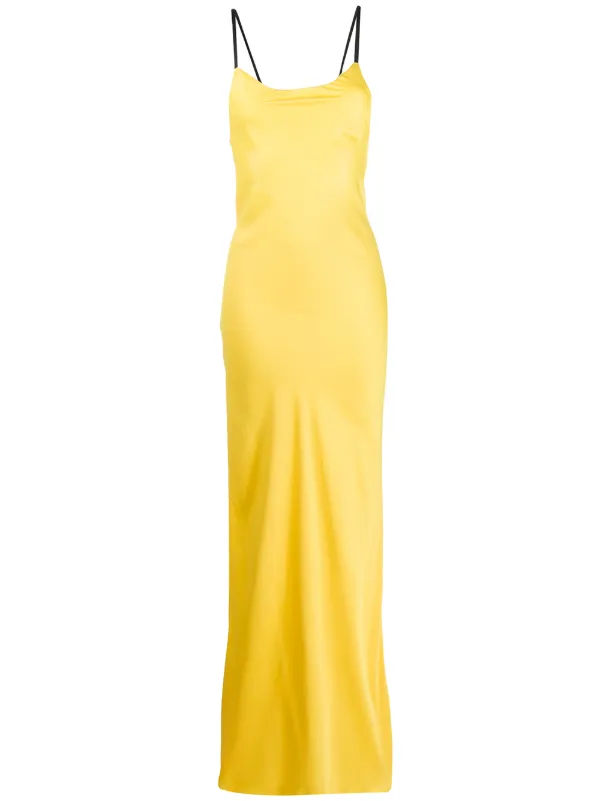 open back maxi dress casual