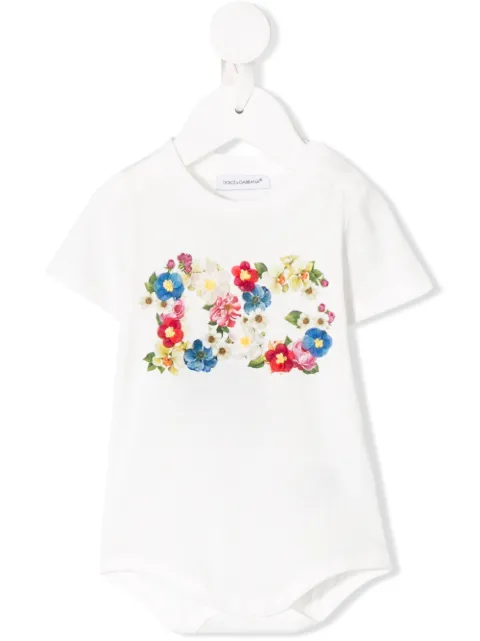 Dolce & Gabbana Kids DG floral-print body
