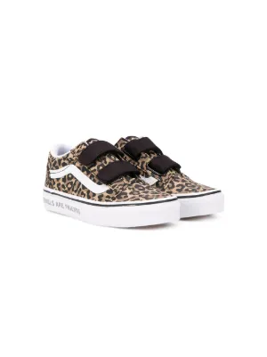 girls leopard print vans