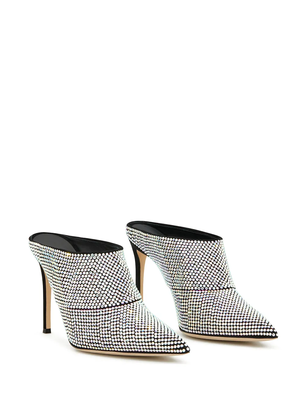 Giuseppe Zanotti Pumps verfraaid met stras Zwart