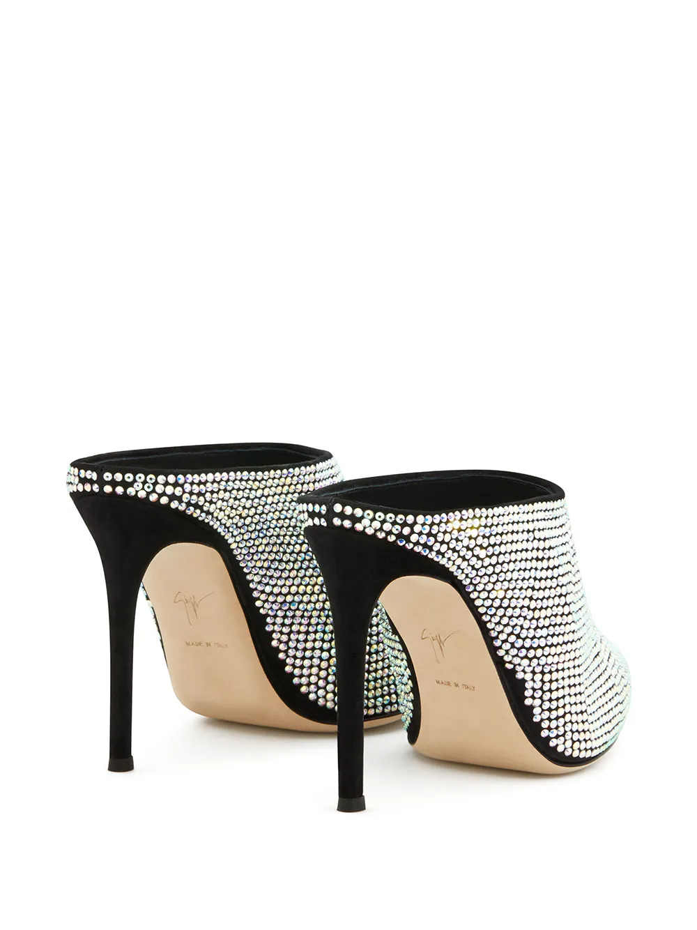 Giuseppe Zanotti Pumps verfraaid met stras Zwart