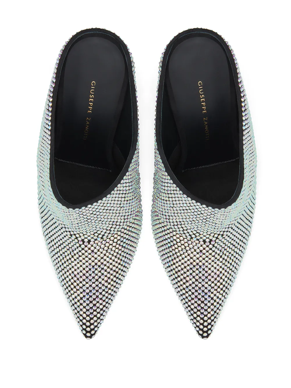 Giuseppe Zanotti Pumps verfraaid met stras Zwart