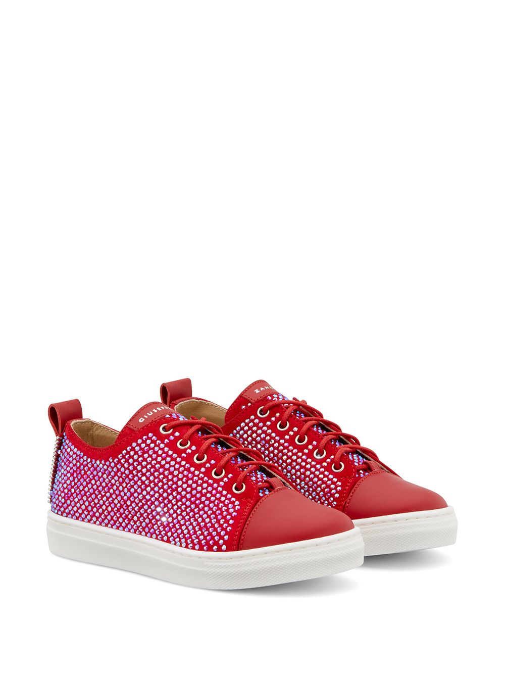 Giuseppe Zanotti Verfraaide low-top sneakers - Rood