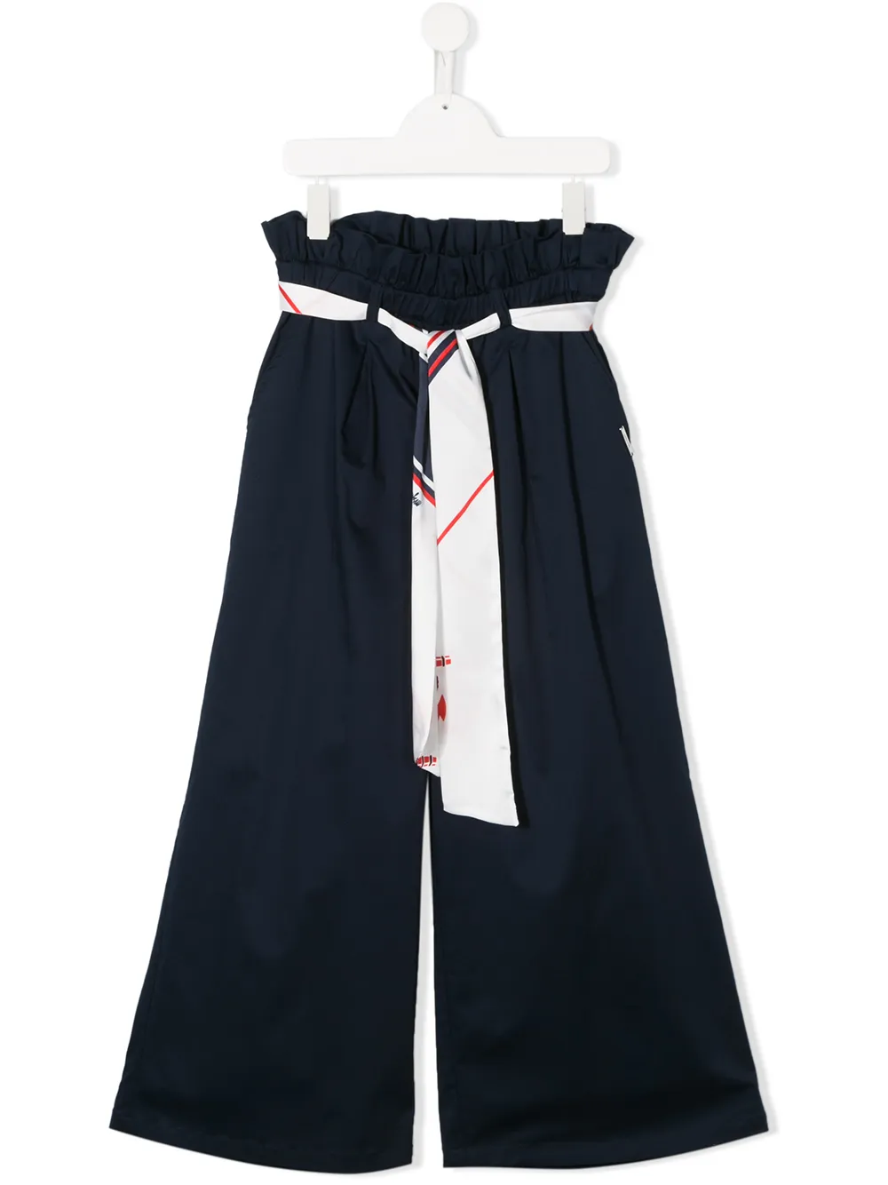 Msgm Kids брюки широкого кроя Msgm Kids брюки широкого кроя