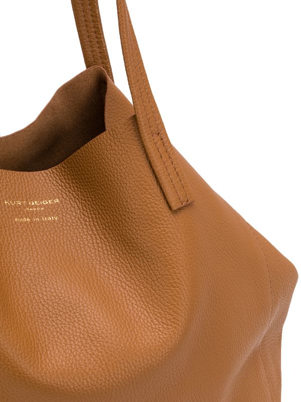 kurt geiger tan bag