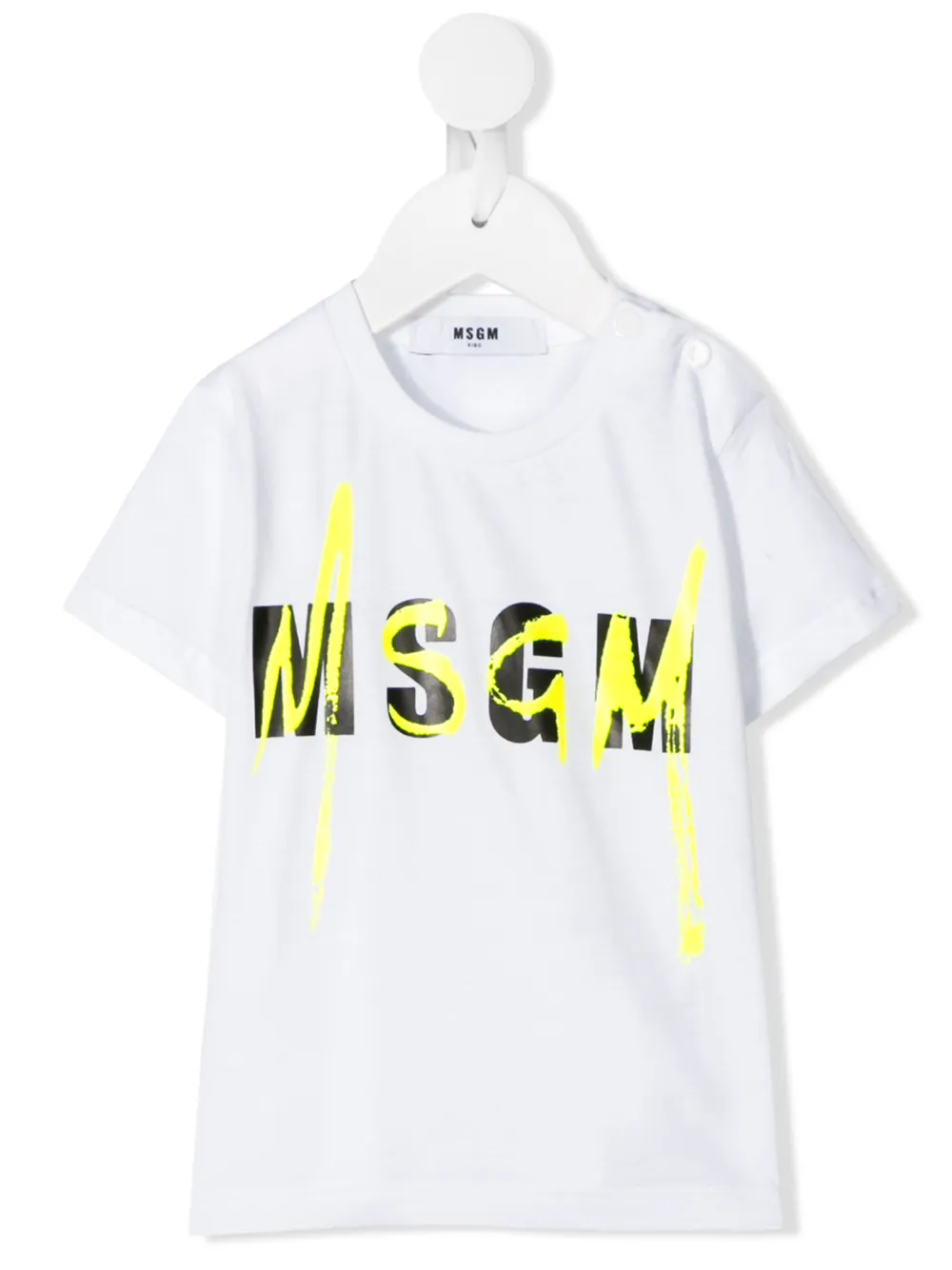 Msgm Kids футболка с короткими рукавами и логотипом Msgm Kids футболка с короткими рукавами и логотипом