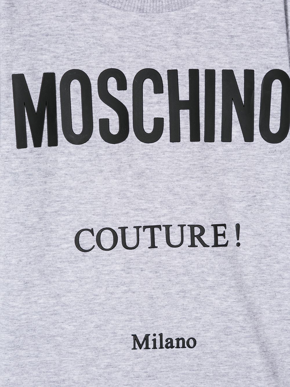 фото Moschino kids футболка с логотипом