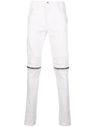 AMIRI slim-fit zipped detail jeans 