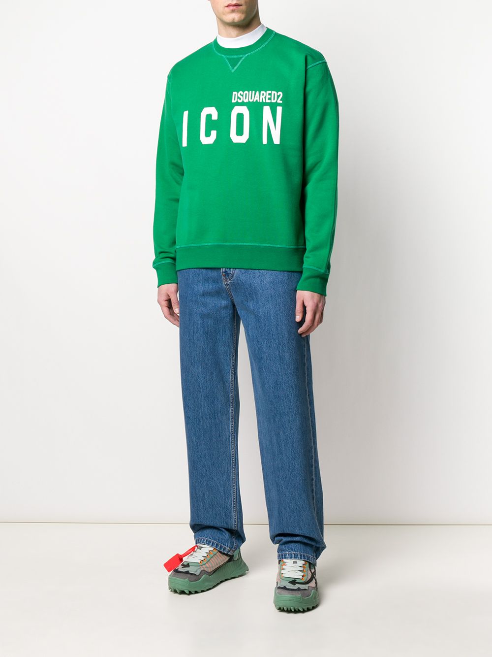 фото Dsquared2 толстовка с логотипом icon