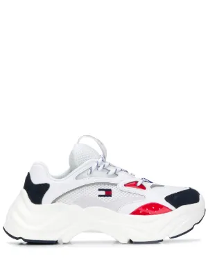 tommy hilfiger leopard print trainers