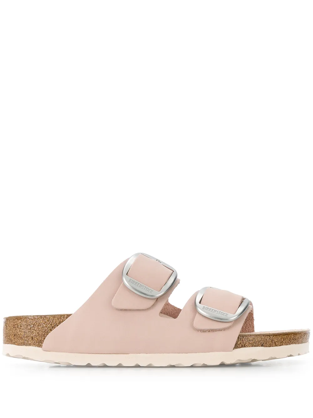 pink 2 strap sandals