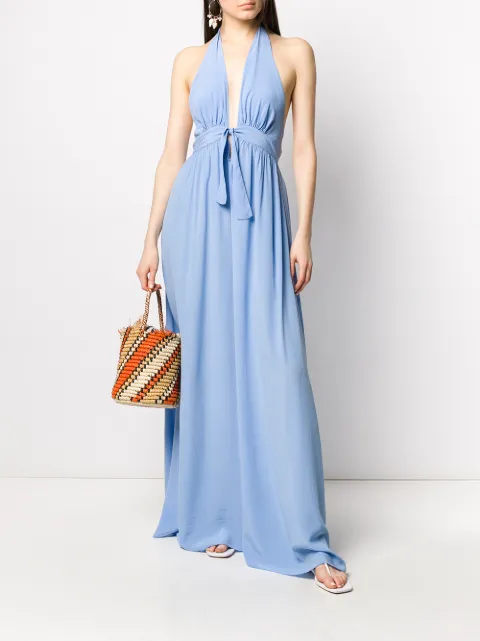 Fisico halter neck dress