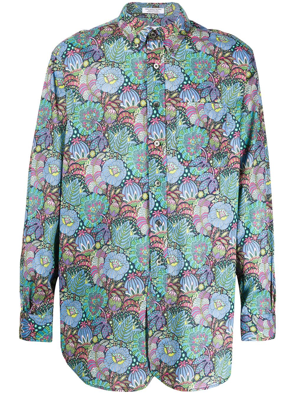 ENGINEERED GARMENTS FLORAL LONG-SLEEVE SHIRT