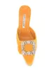 Manolo Blahnik Maysale 50mm mules