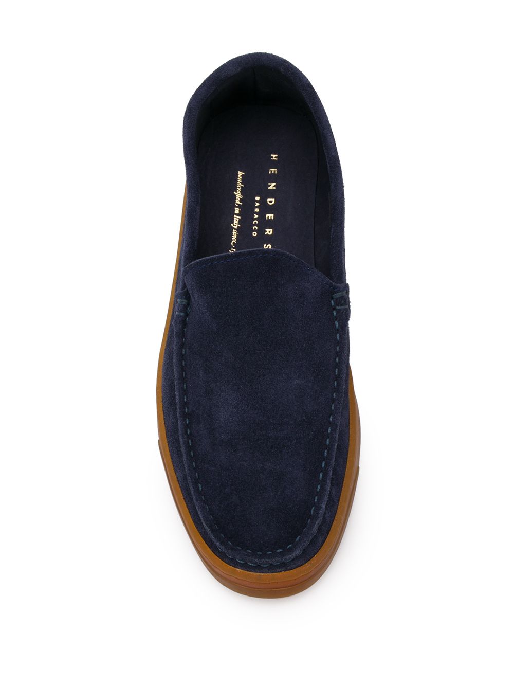 фото Henderson baracco henderson baracco spencer5 blu navy suede/rubber